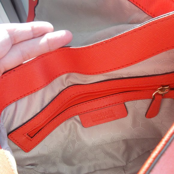 Michael Kors New Saffiano Leather Saffiano Handbag - Picture 11 of 14